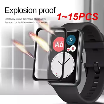 1 ~ 15шт Soft TPU HD Prozirna Zaštitna folija Za pametne sati Huawei Honor ES ES/Fit qwerty na cijelom Zaštitni poklopac Za HUAWEI Watch