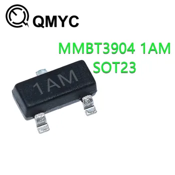 100PC MMBT3904 SOT23 3904 SOT 2N3904 SMD SOT-23 1AM SMD tranzistor novi originalni