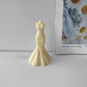3D Vjenčanica, Haljina Princeze Vjenčanica, Večernjih Haljina Silikonska Forma Za Čokoladom Помадки