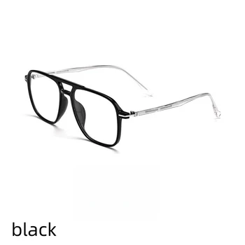 53 mm Pravokutna ultra muške naočale TR, rimless za bodove na recept, Ženske modne naočale s punim okvir 6536