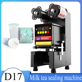 Automatski stroj za brtvljenje stroj šalica, plastični ili papirnati brtvljenje za čaj šalica 220 110