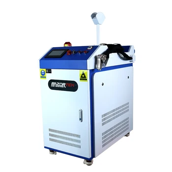 fiber-laserski stroj za čišćenje metala snage 2000 W uklanja hrđu jednostavan za upravljanje