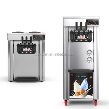 Jeftina cijena, 3 stroj za soft sladoled za komercijalnu restorana