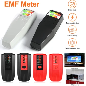 K2 Mjerač EMF 5-Led Indikator Gauss Metar LCD Digitalni Detektor Zračenja Elektromagnetskih polja Prijenosni Detektor Lov Na Duhove