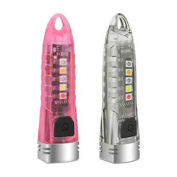 Led privjesak-svjetiljka, Mini svjetiljka s podesivim svjetline, USB Punjiva bljeskalica, privjesci za ključeve, Alati za opstanak