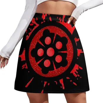 Logo klana Хамато, Crvena mini-suknja, nevjerojatan гранжевое Ženske haljine Kawaii
