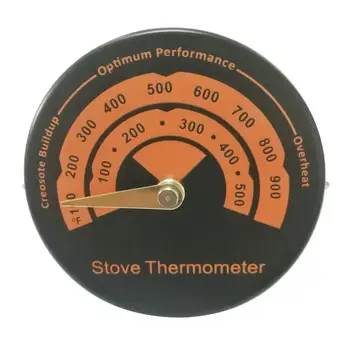 Magnetni termometar za peći, Plamenika, termometar za Ogrjev, Kućanstva ventilator za Ogrjev, Termometar za Pećnice, Pribor za kamin
