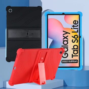 Silikonska torbica sa 4 Утолщениями i Stalak za Samsung Galaxy Tab S6 Lite 10,4 