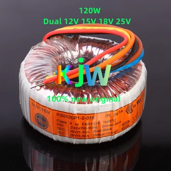 Talema 120W Dual 12V 15V 18V 25V Uvezene Torusni transformator Audiophile Bull Ring 120VA Induktivni spool HIFI