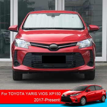 Za Toyota YARIS VIOS XP150 2017-2025 Auto Sunčane Viziri UV-Zaštitni Poklopac Strani Prozora Zavjese Štitnik Za sunce Mat Vjetrobransko Staklo Auto