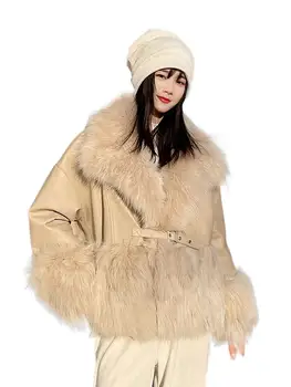 Zimska Ženska odjeća 2023, Moderan Kaput Od umjetnog Krzna Za Mršavljenje, Novo Zime 09115