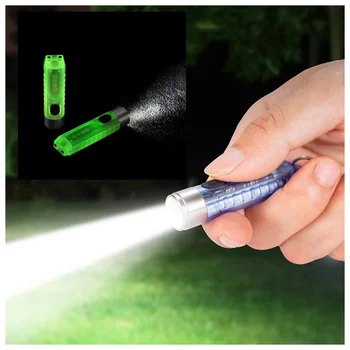 zlangsports Mini Svjetiljka privjesak Vodootporan IP65 USB Punjiva lampa za kampiranje Magnetski upozorenje fluorescentno svjetlo